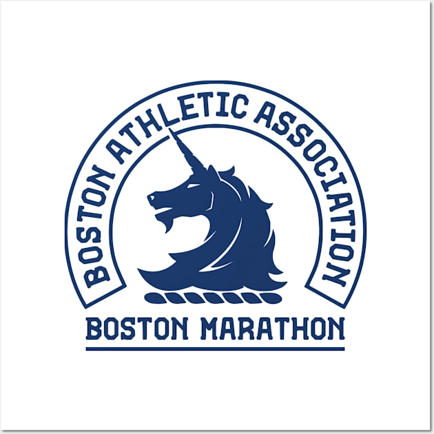 Boston Marathon BAA Wall Art by RunnersRoar